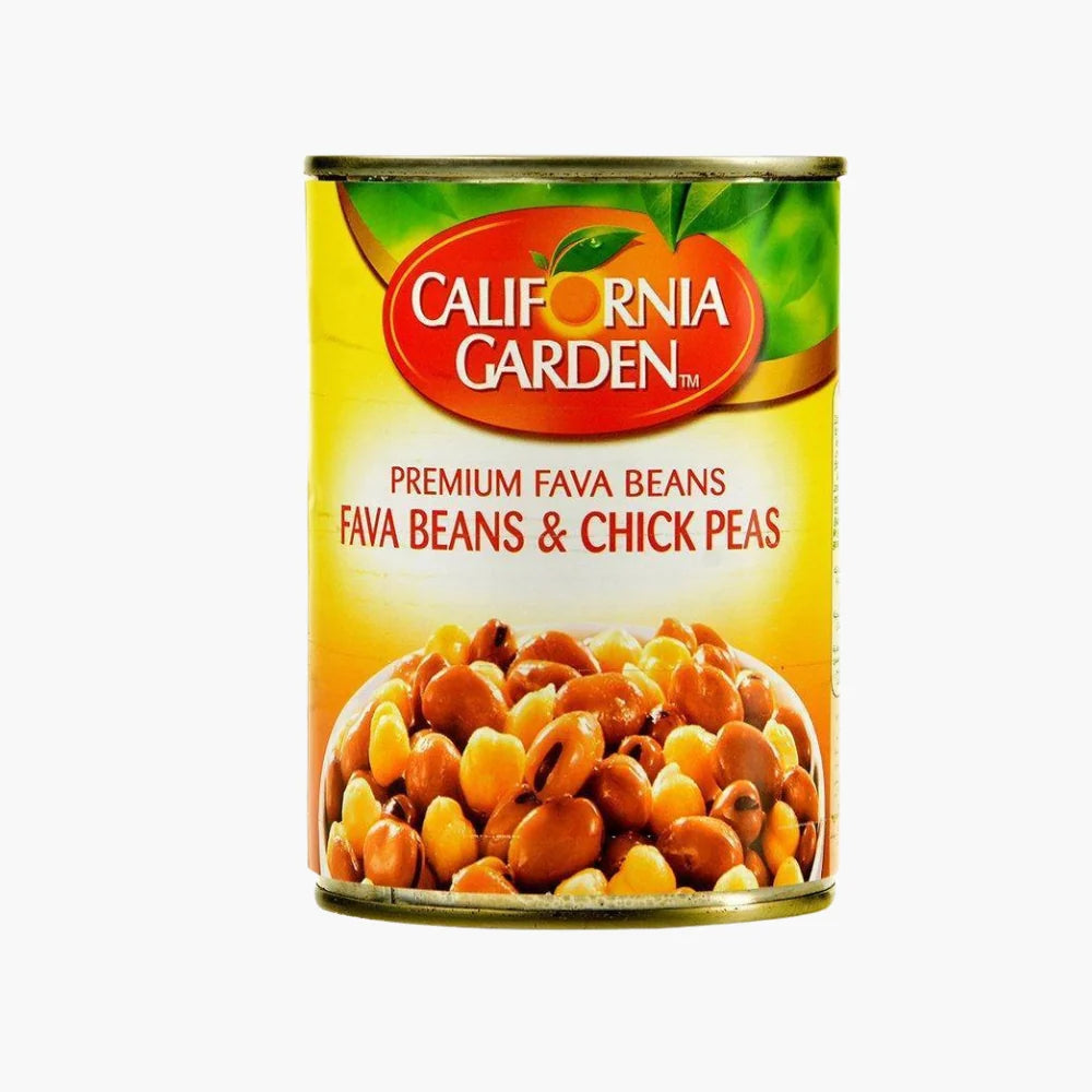 California Garden Fava Beans & Chick Peas