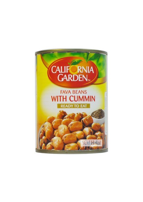 California Garden Fava Beans With Cumin