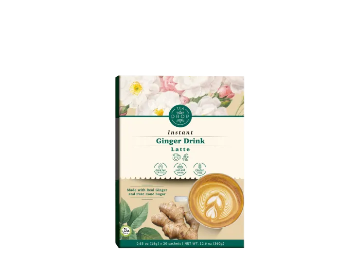 Tea Drop Honey Ginger Tea (Latte)