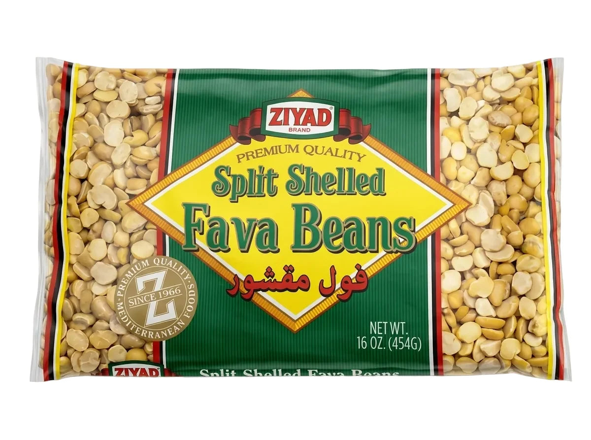 Ziyad Split Shelled Fava Beans 16oz