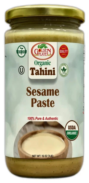 Golden Plate Organic Tahini 1lb