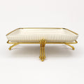 Gold Buffet & Dessert Serving Tray 10"