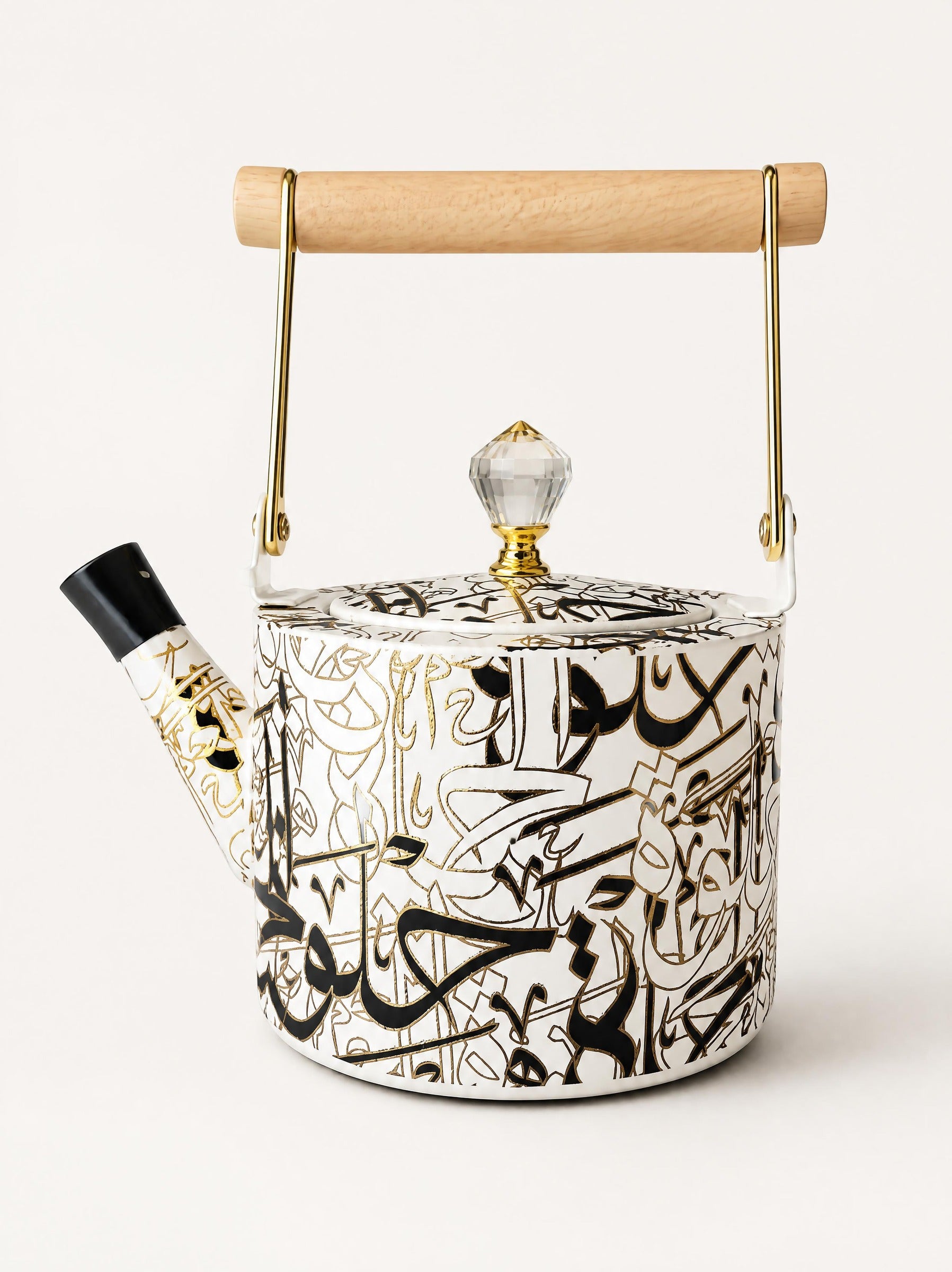 Arabic Calligraphy Insulated Tea Kettle 1L