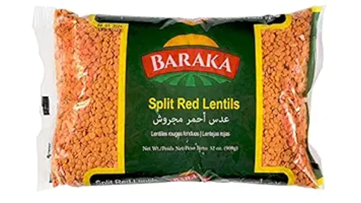 Baraka Red Split Lentil 1lb