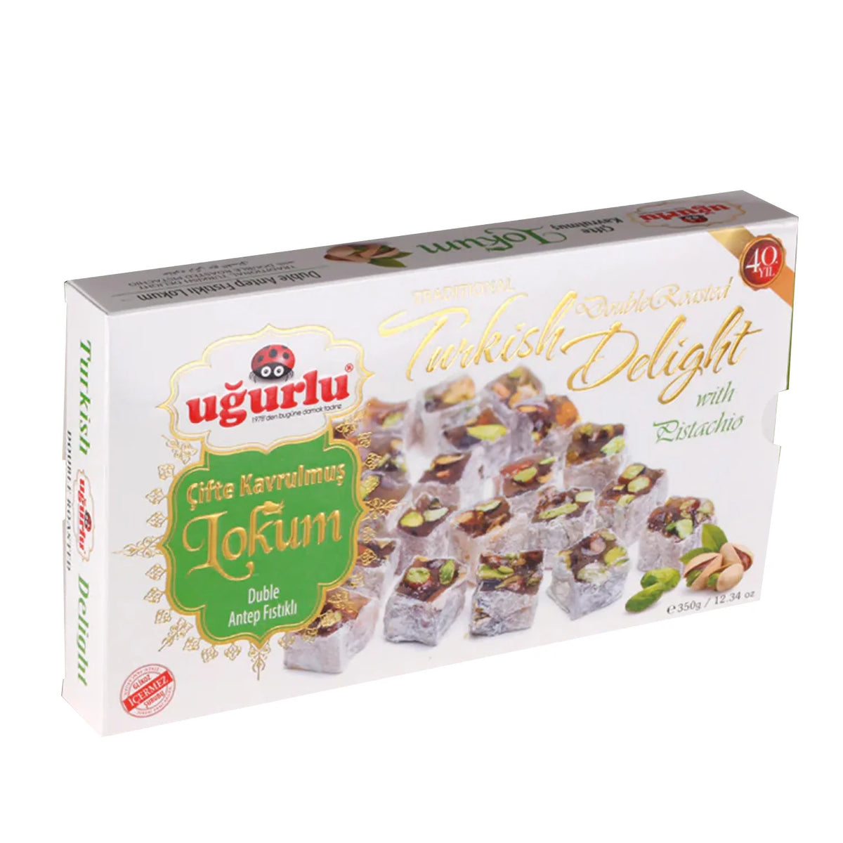 Ugurlu Turkish Delight Double Pistachio