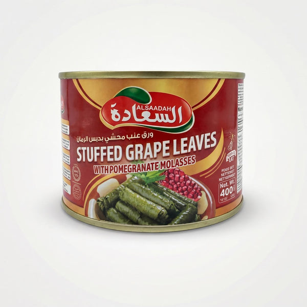 Al Saddah Stuffed Grape Leaves With Molasses