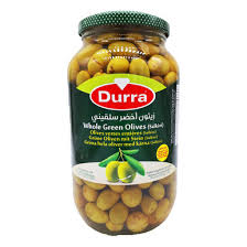 Durra Salkini Green Olives 1300g