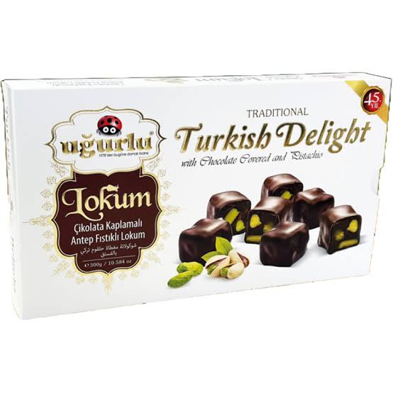 Ugurlu Turkish Delight Chocolate With Pistachio