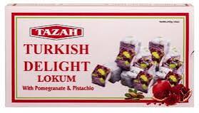 Tazah Pomegranate & Pistachio Turkish Delights