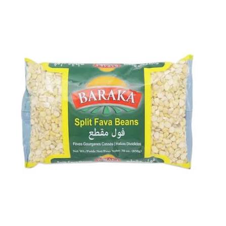 Baraka Split Fava Beans 30oz
