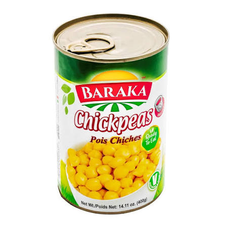 Baraka Chickpeas Can 400g