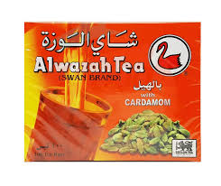 Alwazah Tea Black Tea W Cardamom Teabags 100