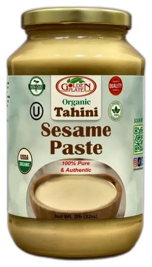 Golden Plate Organic Tahini 2lb