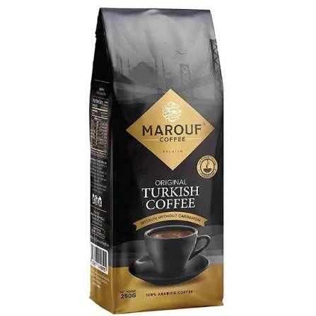 Marouf Coffee Turkish Blend Medium Without Cardamom