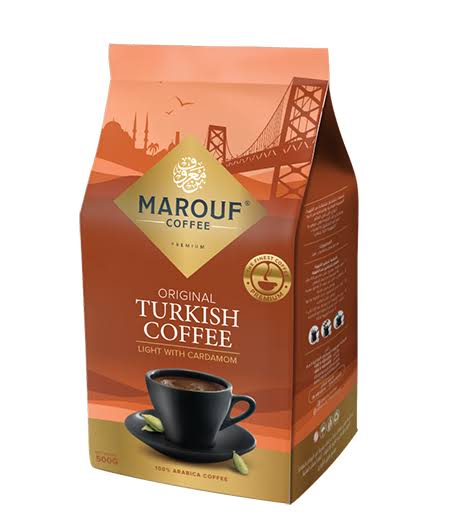 Marouf Coffee Turkish Blend Light With Cardamom